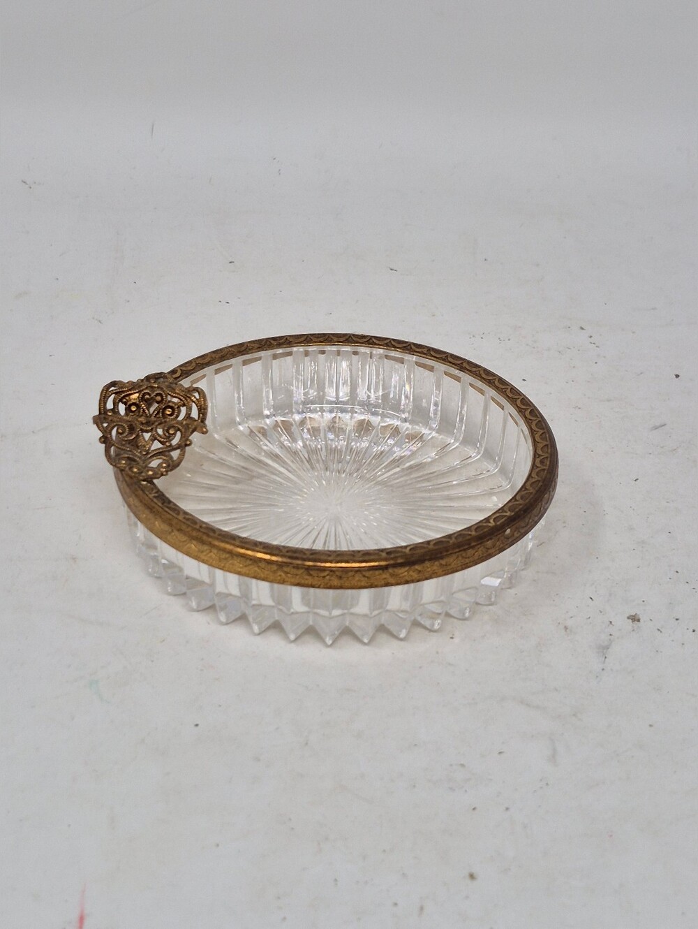 Vintage Hollywood Regency Style Ashtray/Trinket Dish